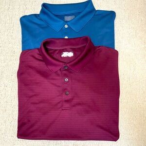 Big & Tall Grand Slam Off Course Classic-Fit Solid Polo